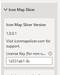 Assigned license key