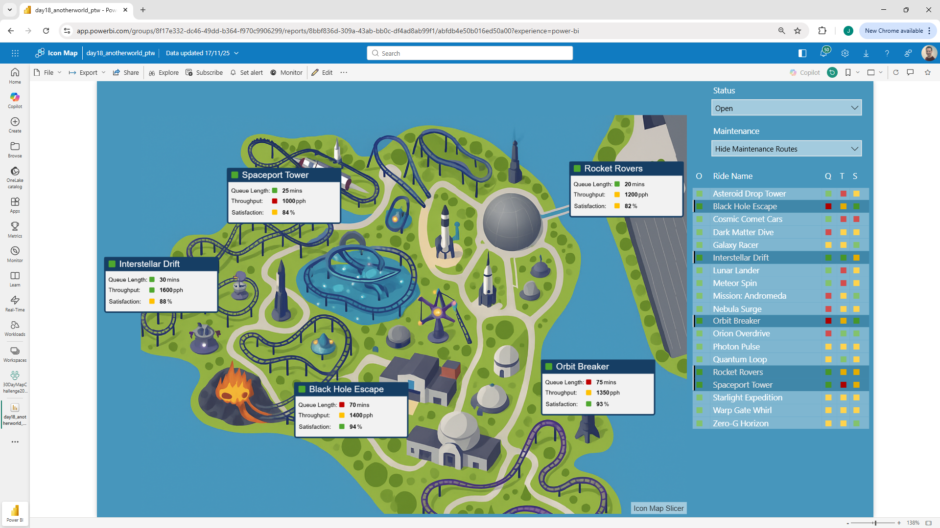 30 Day Map Challenge - Day 18 - Out of this World