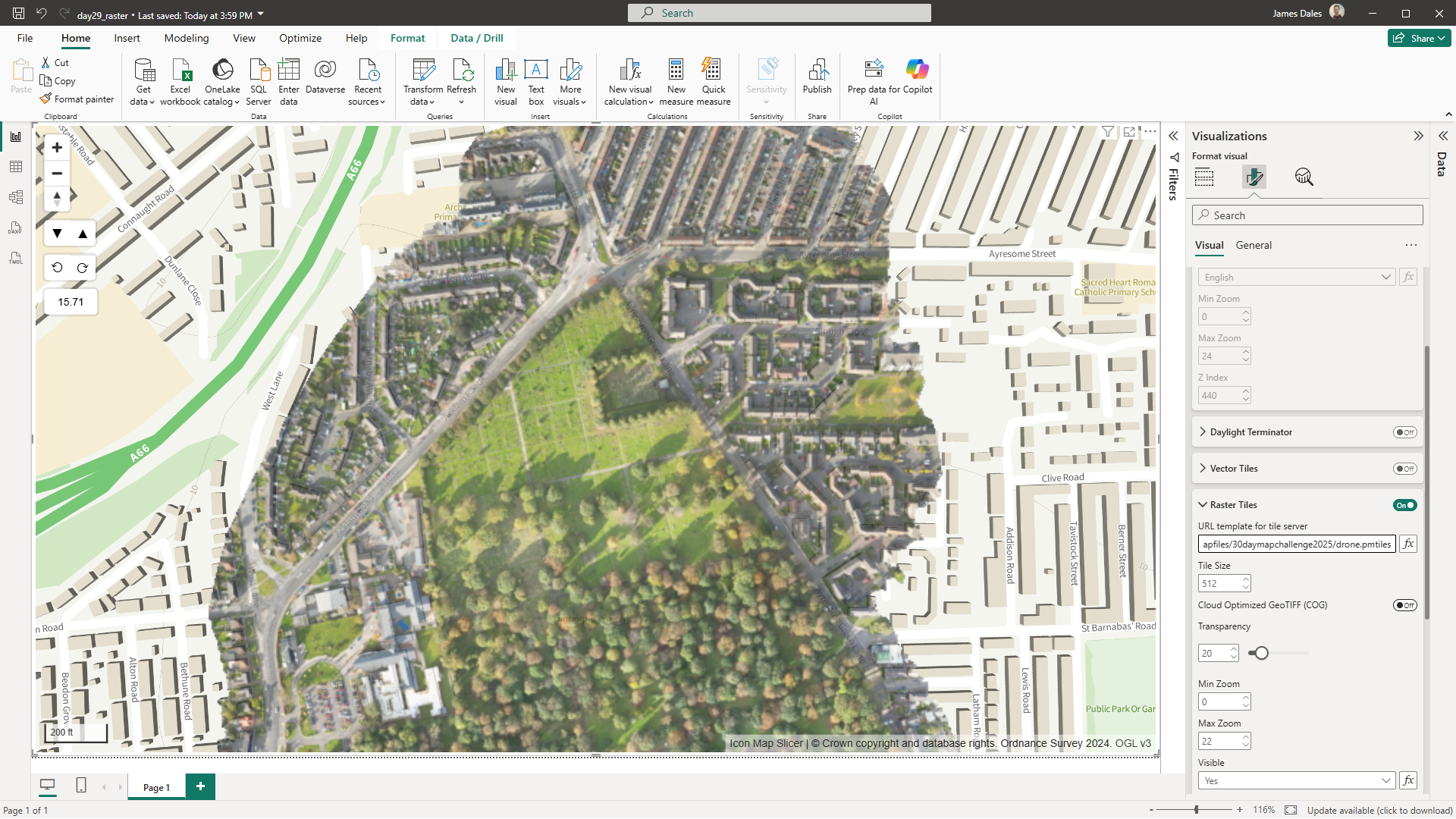 30 Day Map Challenge - Day 29 - Raster