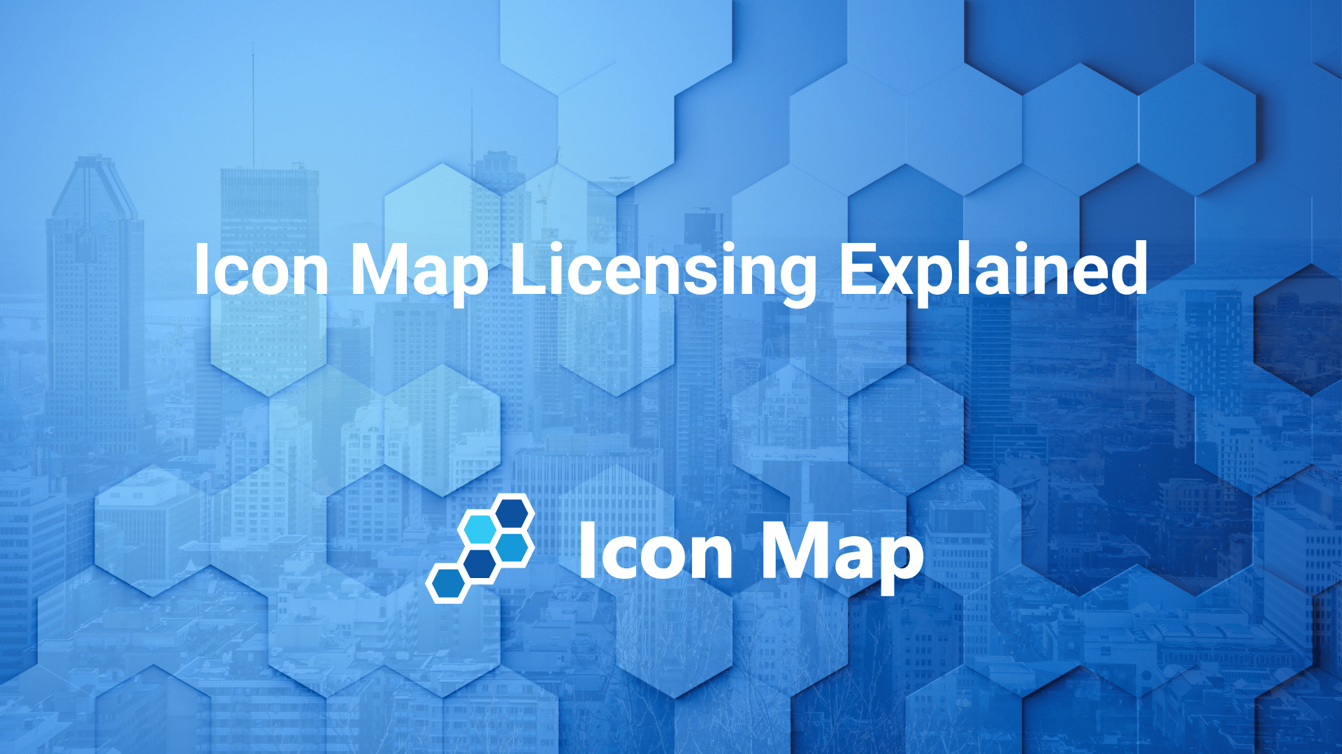 Icon Map Licensing Explained